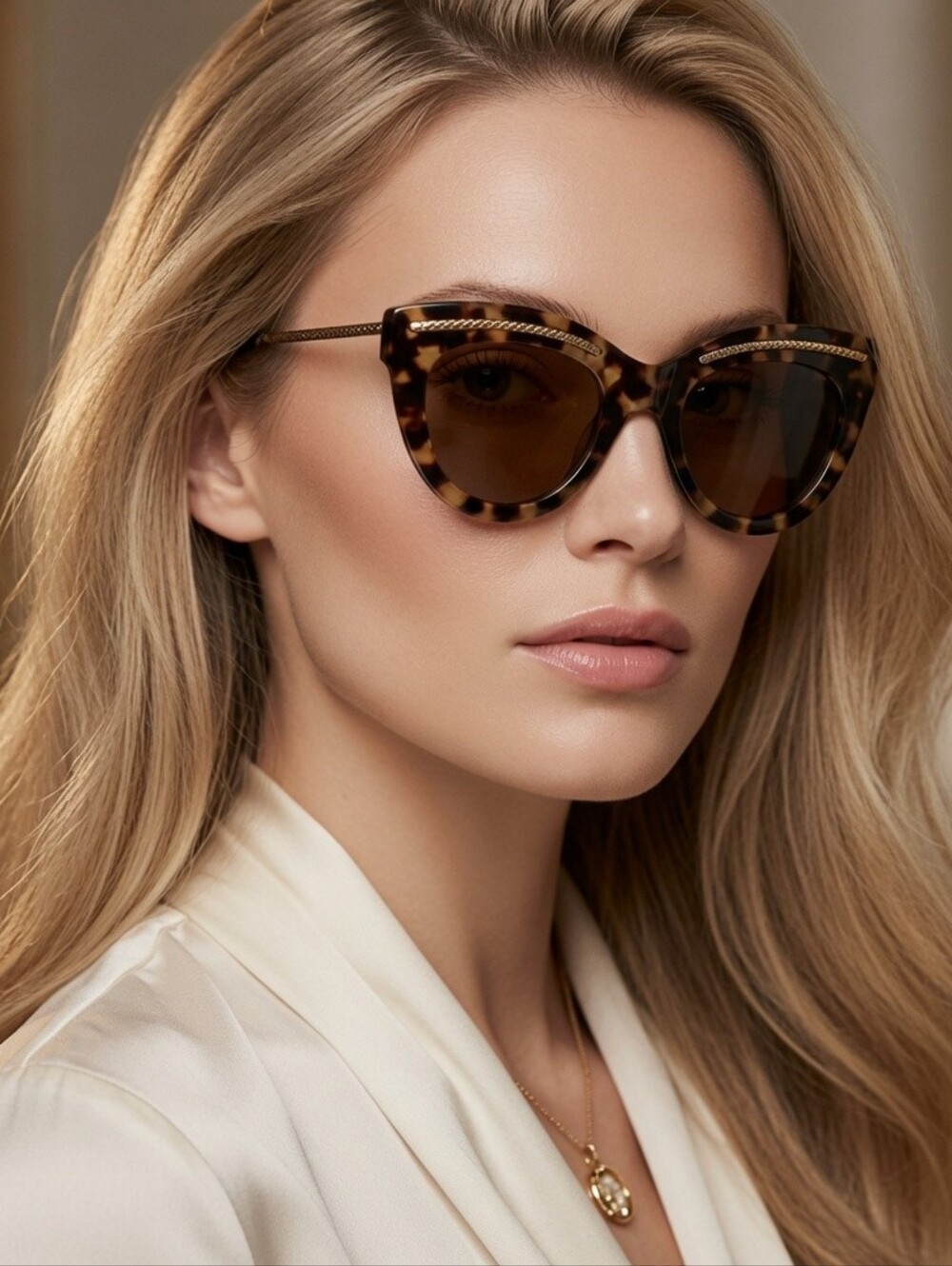 Bottega Veneta Cat-Eye Sunglasses BV0030S